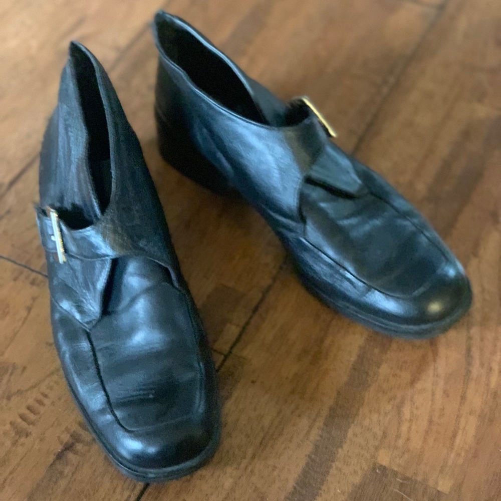 ETIENNE AIGNER | Ankle Height Buckle Booties | Sz 8
